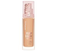 Maybelline New York Foundation, Lifter Plump & Glow Foundation, All Day Wear, Buildable and Radiant Coverage, Plump and Brighter Skin Overtime, Shade: 220