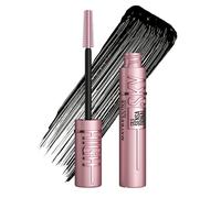 Maybelline New York Lash Sensational Sky High Mascara, Volumising & Lengthening Mascara, Washable Flake-Free Formula Infused with Bamboo Extract & Fibres, 7.2 ml, Shade: 01, Very Black