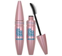 Maybelline New York Lash Sensational Volumizing And Thickening Waterproof Mascara, Layer-Reveal Brush Captures Tiniest Lashes, Volumizes & Defines For Multiplied Effect, Black