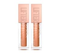 Maybelline New York Lifter Plumping Hydrating Lip Gloss - 019 Gold 5.4ml x2