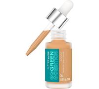Maybelline New York Light Serum Foundation, Serum Makeup for Buildable Coverage and a Natural Finish, Green Edition Superdrop Tinted Dry Oil No. 55, Pack of 1