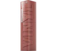 Maybelline New York Lip Colour, Smudge-free, Long Lasting up to 16h, Liquid Lipstick, Shine Finish, SuperStay Vinyl Ink, 120 Punchy