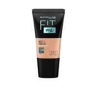 Maybelline New York Liquid Foundation, Matte & Poreless, Full Coverage Blendable Normal To Oily Skin, Fit Me, 310 Sun Beige, 18Ml