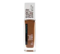 Maybelline New-York Long-Lasting Liquid Foundation, Transfer-Free, High Coverage, Superstay Active Wear 30 Hours, Shade: Mocha (75) 30 ml