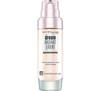 Maybelline New York Make-Up, Dream Radiant Liquid Make-Up, Liquid Foundation, No. 05 Fair Porcelain, 30 ml