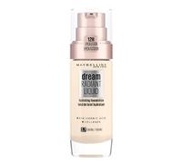 Maybelline New York Make-Up, Dream Radiant Liquid Make-Up, Liquid Foundation, No. 37 Vanilla, 30 ml