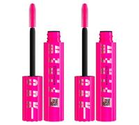 Maybelline New York Mascara Sensational Firework Eyelashes Volume and Opening of the Look Brush with Spiral Bristles Pro Gel Formula Vitamin B5 24H Hold - 2 cosmetics of 10ml