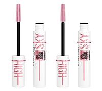 Maybelline New York Sky High Lash Sensational Lengthening and Volumising Primer with Flexible Brush Black Colour Also Suitable for Sensitive Eyes - 2 Cosmetics