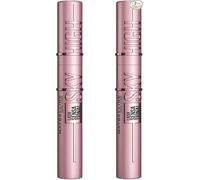 Maybelline New York Sky High Sensational Ciglia Mascara - Volumizing and Longing, Defines, Curved and Multiple - Black - Pack of 2