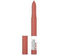 Maybelline New York Super Stay Ink Crayon Matte and Long Lasting Lipstick Number 100 Reach High 1.5g