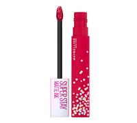 MAYBELLINE New York Super Stay Matte Ink Liquid Lipstick, Transfer-Proof, Long-Lasting, Limited Edition Birthday Cake-Scented Shades, Life of the Party, 0.17 fl oz