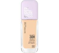 Maybelline New York Super Stay up to 30HR Lumi-Matte Foundation, Medium-Full Coverage, Vegan Formula*, Amino Acids, Niacinamide, Vitamin E, All Day Wear - Shade: 90