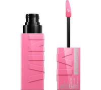 Maybelline New York Lip Colour, Smudge-free, Long Lasting up to 16h, Liquid Lipstick, Shine Finish, SuperStay Vinyl Ink, Upbeat