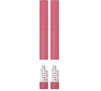 Maybelline New York Superstay Matte Ink Crayon Longlasting Pink Lipstick with Precision Applicator 90 Keep It Fun, 22.0 ml (Pack of 2)