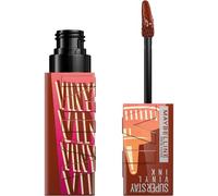 Maybelline New York Liquid Lipstick, Super Stay Vinyl Ink Sauce Liquid Lip Colour, Smudge-free Makeup, Long Lasting up to 16h, Shine Finish, No Budge, Vegan Formula, Shade: 190 Sweet N Sour