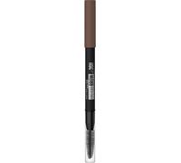 Maybelline New York Waterproof Eyebrow Pencil with Brush, Natural Colours, Last