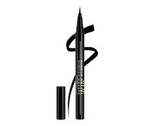 Maybelline Pen Eyeliner, Waterproof, Brush Tip Liner, Precise Lines, Tattoo Impact, Up to 24h Wear, Tattoo Liner Ink, Jet Black