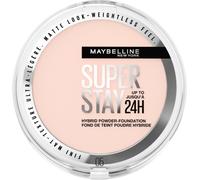 Maybelline Powder Foundation, Long-lasting 24H Wear, Medium to Full Coverage, T