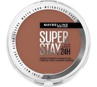 Maybelline Powder Foundation, Long-lasting 24H Wear, Medium to Full Coverage, Transfer, Water & Sweat Resistant, SuperStay 24H Hybrid Powder Foundation, 75