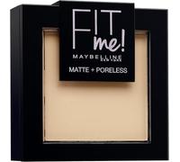 Maybelline Pressed Setting Powder Fit Me Matte & Poreless 120 Classic Ivory | Lightweight Powder For a Natural Flawless Looking Skin, For All Skin Types, Oil Control, Vegan Formula