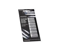 Maybelline Print 06 Nail Stickers Heavy Metal ** 18 NAIL STICKERS INCLUDED **