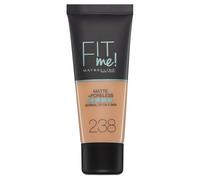Maybelline Rich Tan Fit Me Matte and Poreless Foundation Number 238, 30 ml