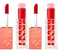 Maybelline Sunkisser Liquid Blush Glow Bronzer + Vitamin E, Hazy Matte Finish with Plush Dot Applicator for a Sunkissed Glow, Buildable Color, Shade: 12 Summer in the City (Pack of 2)