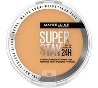 Maybelline Super Stay Up to 24HR Hybrid Powder-Foundation, Medium-to-Full Coverage Makeup, Matte Finish, 332, 1 Count