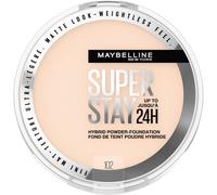 Maybelline Super Stay Up to 24HR Hybrid Powder-Foundation, Medium-to-Full Coverage Makeup, Matte Finish, 102, 1 Count