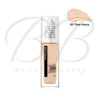 Maybelline SuperStay Active Wear Long-Lasting Foundation For Full Coverage Shade 03 True Ivory 30 ml