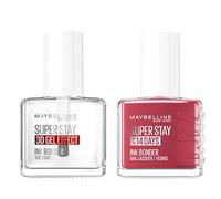 Maybelline Superstay Ink Really Rosy & Bonder Top Coat Nail Polish Duo Bundle
