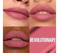 Maybelline Lipstick Superstay Velvety Matte Ink 180 Revolutionary 5ml | Up To 16H Non Transferable, Vibrant Longlasting Finish, Non Drying, Velvety Matte Ink Liquid Colour