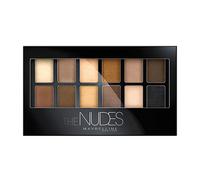 Maybelline Eyeshadow Palette The Nudes 12 Shades, 4 Textures Day Night Wear | Featuring 12 Shades Of Nude, 4 Textures To Mix and Match For Infinite Looks, Day Or Night Looks, Intense Nudes Palette