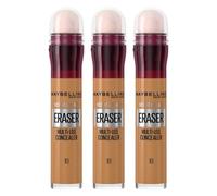 Maybelline TRIPLE Concealer Instant Anti Age Eraser Eye Concealer, Dark Circles And Blemish Concealer, Ultra Blendable Formula 10 Caramel