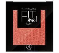 Maybelline Unisex's New York fit me Blush in Polvere pigmentato facile da sfumare per un Look Naturale 50 Wine, Standard