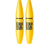 Maybelline Volum' Express Mascara, Black, The Colossal, 0.36 Ounce (Pack of 2)