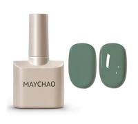 MAYCHAO 15ML Gel Nail Polish,Olive Grove Green Gel Nail Polish, Soak Off UV LED Nail Art Starter Manicure Salon DIY at Home, 0.5 OZ