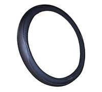 Mayco Bell Boat Steering Wheel Cover Microfiber Leather 13-13.5 inch for Golf Cart (Black)