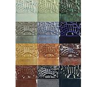 Mayco Element Glazes, 4 Ounces, Cone 05 to 06, Assorted Colors, Set of 12