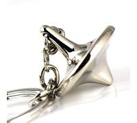 Maycom Creative Funny Film Inception Props Spinning Silver Gyro Keyfob Key Chain Ring Keychain Keyring