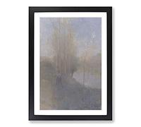 MayDay by Charles Conder Framed Print | A2 Black Framed Wall Art | Ready to Hang | Modern Nature Picture | Living Room Bedroom Lounge Office