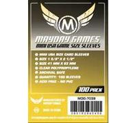 Mayday Games 41 x 63 mm SLEEVES Mini USA Card Game (Pack of 100)