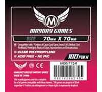Mayday Games Clear Square Card Sleeves 70Mm X (100X)