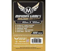 Mayday Games 80 x 120 mm SLEEVES Magnum Ultra Fit Card Game (Gold)