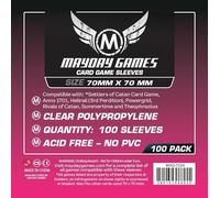 Mayday Games Clear Square Card Sleeves 70Mm X (100X)