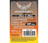 Mayday Games Card Sleeves Yucatan Narrow Euro Size 59mm x 92mm (100)