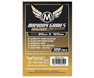 Mayday Magnum Gold Sleeves (80mm X 120mm)