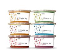 Mayde Exploding Boba Beads, Strawberry, Mango, Passion Fruit, Kiwi, Blueberry and Pomegranate - 6 Flavours
