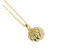 MayDee Mermaid Shell Pearl Necklace, Vintage-style Shell Pendant Necklace NanamiRuchia Cosplay Accessories