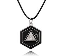 MayDee Murders Necklace, Anime Figure UziDoormans Cosplay Accessories Skull Figure Pendant Necklace